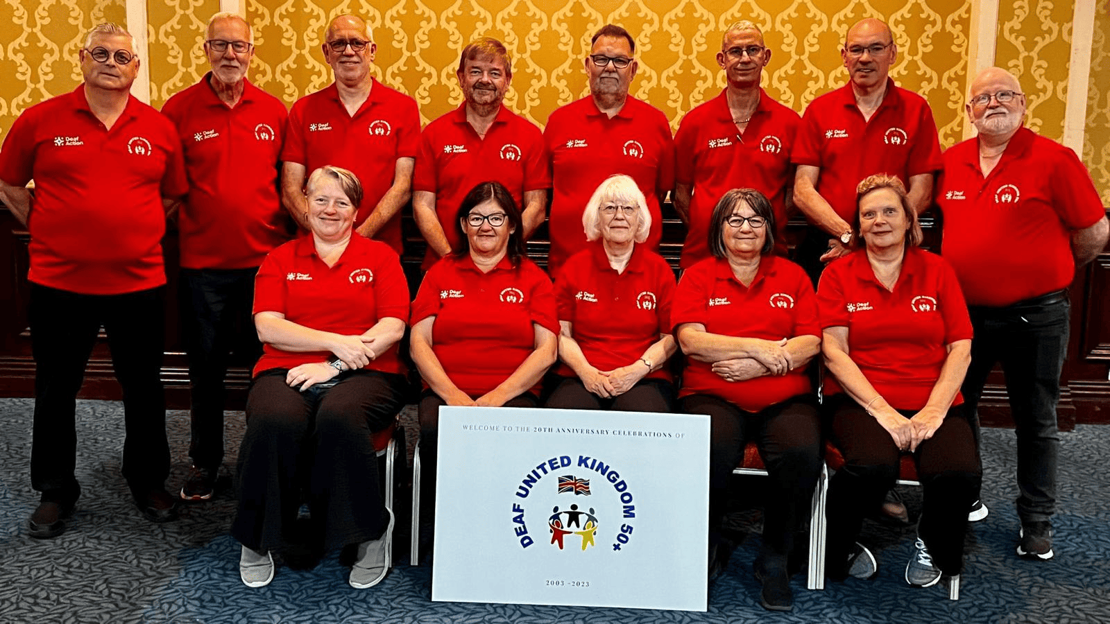 Deaf UK 50+ Volunteers at Blackpool, 2023